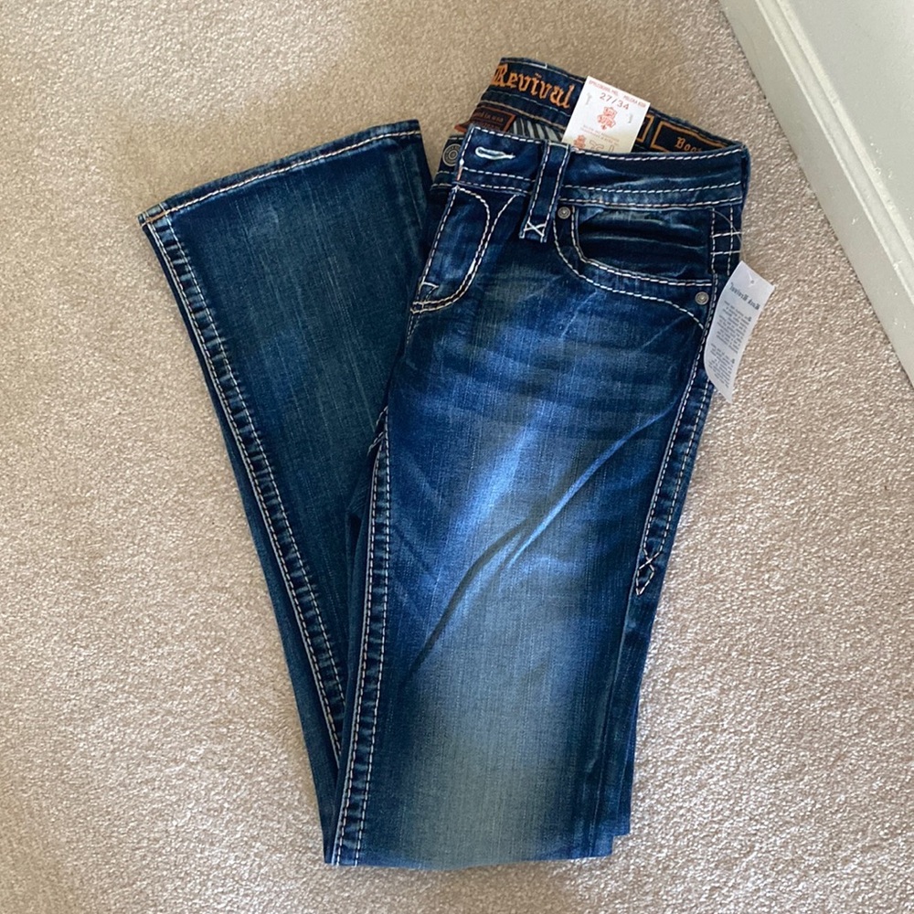 Brand New, Never Worn, Rock Revival Jeans